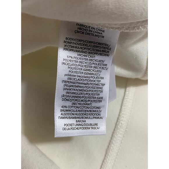 RLX Ralph Lauren Oversized Quarter-Zip Sweatshirt Cream White Size 2XL - Picture 9 of 16